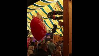 Inside the Volksfest Stuttgart Live Music Dancing and Fun 🎉 [upl. by Rotow]