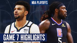 NUGGETS vs CLIPPERS GAME 7  Full Highlights  2020 NBA PLAYOFFS [upl. by Adla78]