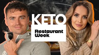 Restaurant Week a Dieta KETO Nie Uwierzysz Co Zjedliśmy [upl. by Ailahtan]