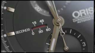 Oris Artix GT Chronograph Retrograde small second in action 2012 [upl. by Einnaffit]