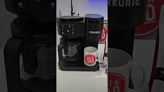 Keurig KDuo Essentials Hot amp Iced Makes a great iced coffee [upl. by Casabonne]