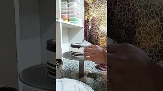 Simple Vanilla chocolate cake decorating birthdaycakerecipe trendingshortsshortsfeed viralvideos [upl. by Ahseina]