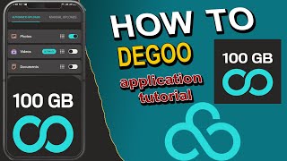 Degoo App kaise use kare  How to use Degoo App  best free cloud storage [upl. by Danforth]