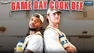 Will Levis amp Tony Pollard Get Spicy With Nacho Competition  Hellmann’s Game Day Cook Off Ep 2 [upl. by Cuyler]