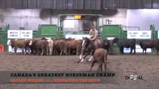 2009 Canadas Greatest Horseman Champion [upl. by Elrahc]