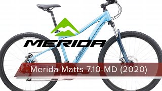 Merida Matts 7 10 MD 2020 MTB Bike for women [upl. by Eniluqaj]