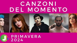 CANZONI Del MOMENTO  PRIMAVERA 2024  Sanremo Novità Hit Successi Video Playlist Ufficiale [upl. by Naujet]