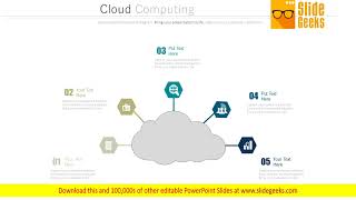 Cloud Computing Global Technology Illustration Powerpoint Template [upl. by Notgnilra]