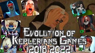 Evolution of Keplerians Games 20182022All Keplerians games in one video [upl. by Nnadroj434]