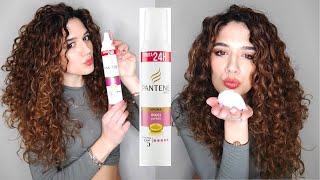 Capelli RICCI Spuma PANTENE N5  PROVIAMOLA INSIEME 😍 [upl. by Joab]