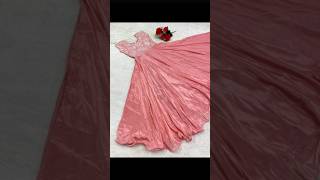 Soft chinon embroidary frock Price 890 For orders 7358671740 shorts trending viralvideo dress [upl. by Ailecra227]