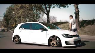 ●● Mk7 Golf GTI  Airride Rotiform ●● Trailer [upl. by Coke]