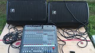 Dynacord PowerMate 10002 and EV ZX5 outdoor listening session [upl. by Ric]