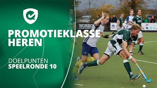 Doelpunten Promotieklasse H  Speelronde 10 2425 [upl. by Oiratno]