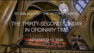 The Thirty second Sunday in Ordinary Time  November 10 2024 [upl. by Nyrrad664]