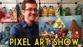 Perler Bead Tutorial Ocarina of Time Project  Pixel Art Show [upl. by Dalohcin]