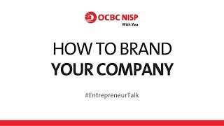 Entrepreneur Talk  How To Brand Your Company [upl. by Oilicec]