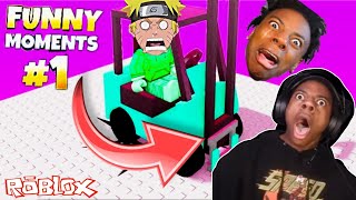 ROBLOX Funny Moments 🤣🤣 In Become Forklift Certified Obby  Roblox Funny Moments p4gamerz [upl. by Nylirehc191]