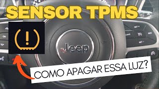 Jeep Compass como testar e ativar sensor de pressão dos pneus TPMS como apagar a luz de pressão pneu [upl. by Siouxie]