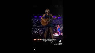 OCEAN BLUE SURPRISE SONG DRESS SCENEPACK  taylorswift shorts theerastour feed [upl. by Jeremie]