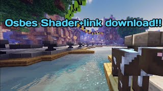 Osbes Shader  link download [upl. by Imogene]