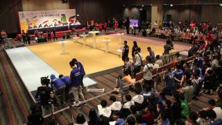 Robocon 2017  Hong Kong Contest  Team Virtus Blue vs City U [upl. by Simetra]