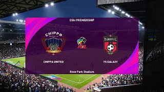 Chippa United vs TS Galaxy 29092024 DStv Premiership PES 2021 [upl. by Cl]