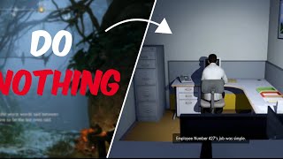 What Happens When You Do NOTHING in STANLEY PARABLE  Hindi [upl. by Krasnoff]