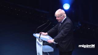 Keynote address by Boris Johnson Mayor of London [upl. by Palladin]