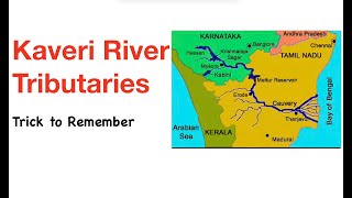 Trick Kaveri river tributaries [upl. by Artinad]