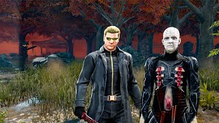 DBD  Cenobite amp Wesker Gameplay No Commentary [upl. by Kania623]