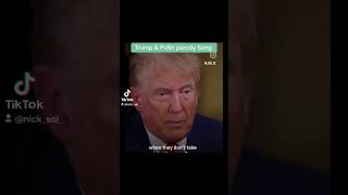 Trump amp Putin cover quotit wasnt mequot song by Shaggy funny [upl. by Minni]