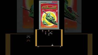 Atari 2600 Box Art vs Game Play  Galaxian  1983 [upl. by Panter]