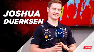 JOSHUA DUERKSEN EN VERSUS ARENA “LA FÓRMULA 2 YA ES MUY TÉCNICO” [upl. by Harwilll439]