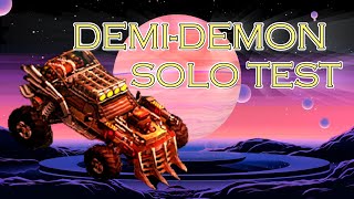 WAR COMMANDER DEMI DEMON SOLO TEST [upl. by Sidoney]