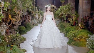 Reem Acra  Barcelona Bridal Fashion Week 2018  Exclusive [upl. by Clardy17]