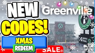 NEW ALL WORKING CODES FOR Greenville IN DECEMBER 2023 ROBLOX Greenville CODES [upl. by Ennyroc]