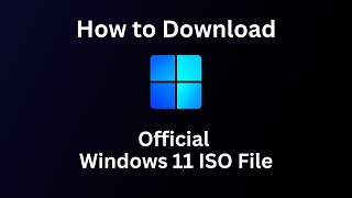 How to Download the Official Windows 11 ISO File  Virtual Comrade [upl. by Nednal]