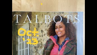 TALBOTS CATALOG🍂OCTOBER 2023 🌻WOMENS CLOTHING SIZES 024🍁 [upl. by Wiener188]