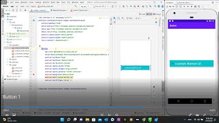 Unit 1  Button in android studio [upl. by Siloam]