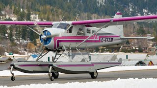 De Havilland Canada DHC2 Beaver Takeoff [upl. by Ssenav]