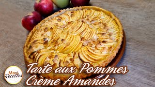 Tarte aux Pommes Amandes  Recette Facile et Rapide [upl. by Shurwood]