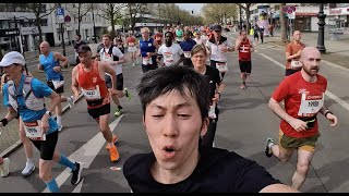 Berlin Half Marathon 2024 POV [upl. by Nylahsoj]