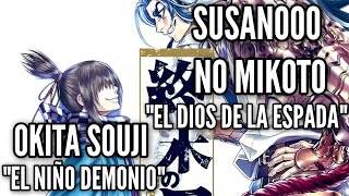 Okita Souji Vs Susanoo No Mikoto Combate Completo Shuumatsu No Valkyrie Capítulos 89 a 95 [upl. by Frodi]