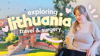 we explored Kaunas in Lithuania 🇱🇹 My Husbands Gastric Bypass Trip [upl. by Cyrill]