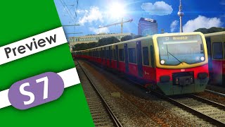 Mit der S7 nach Ahrensfelde  Preview  SBahn BerlinMap  JM Simulation 4K [upl. by Aceissej]