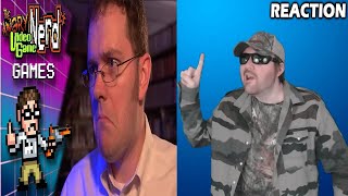 Reupload AVGN Games  Angry Video Game Nerd AVGN REACTION BBT [upl. by Nady]