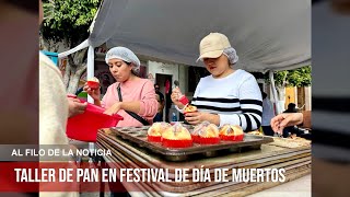 Festival de Día de Muertos taller de panificación en Silao [upl. by Falk]