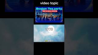 Boston Tea party story [upl. by Clovah991]