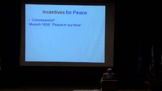 ASC 2012  Prof Robert J Aumann  War and Peace [upl. by Artcele158]